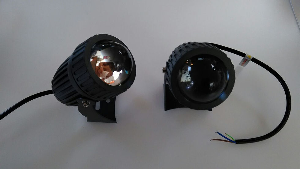 Miniatura: PROIETTORE A LED 10W 10° LUCE FREDDA / ROSSA / VERDE / BLU / GIALLA