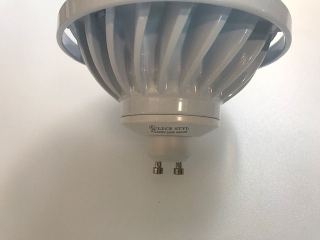 Miniatura: AR111 20W COB ATTACCO GU10 220V LUCE CALDA / NATURALE