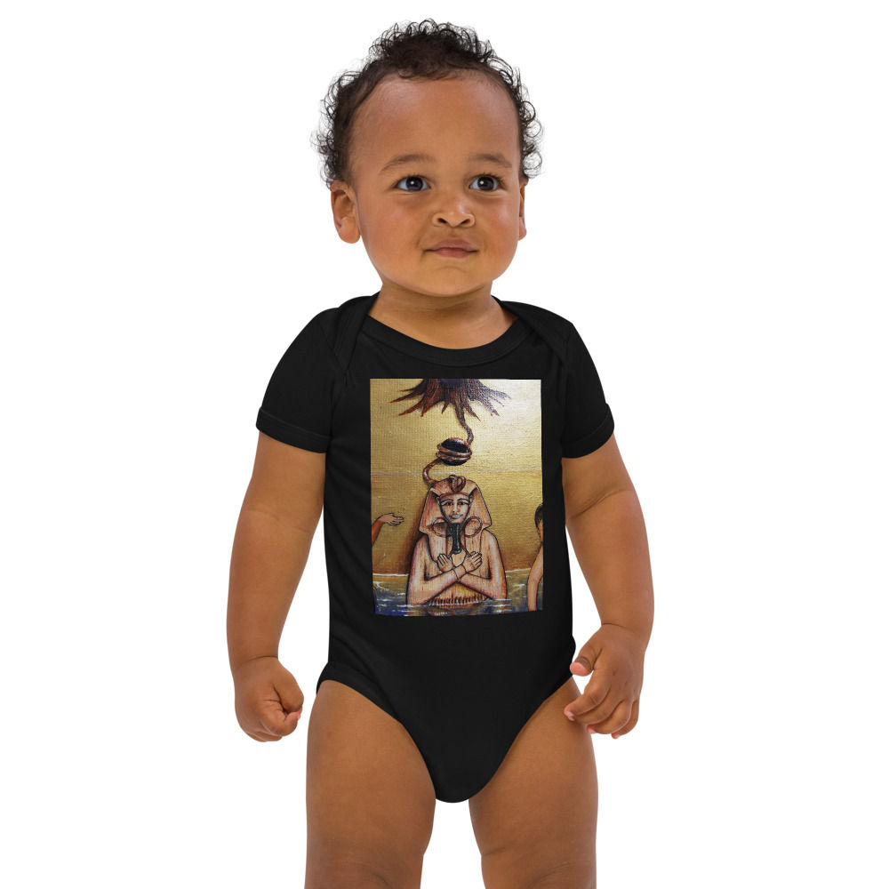 Organic cotton baby bodysuit