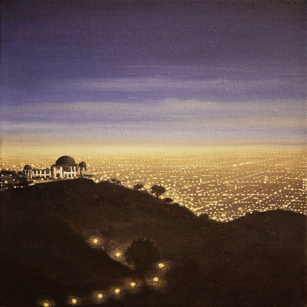 LOS ANGELES FROM OBSERVATORY HILL