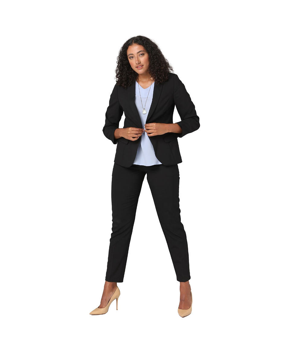 Thumbnail: Ladies Single Button Jacket by Lsj Collection