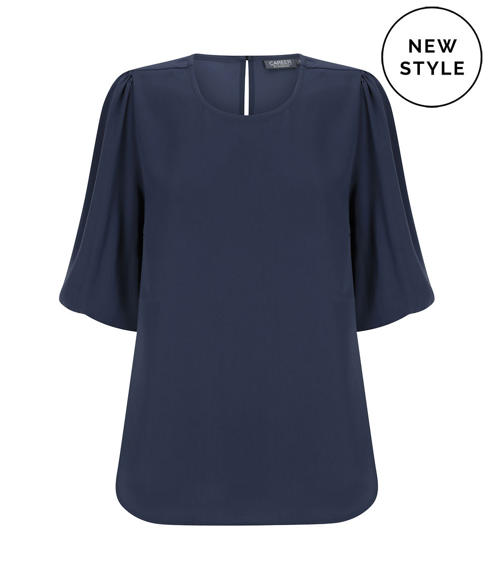 Thumbnail: Poppy Puff Sleeve Top by Gloweave
