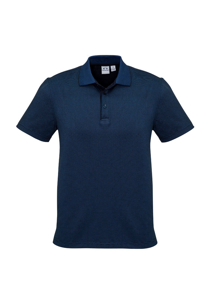 Thumbnail: Mens Shadow Short Sleeve Polo by Biz Collection