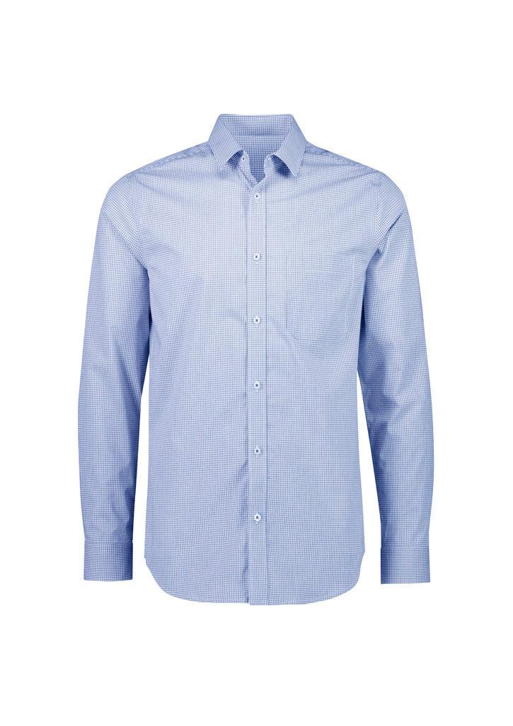 Thumbnail: Men's Bristol Classic Long Sleeve Shirt by Biz Collection