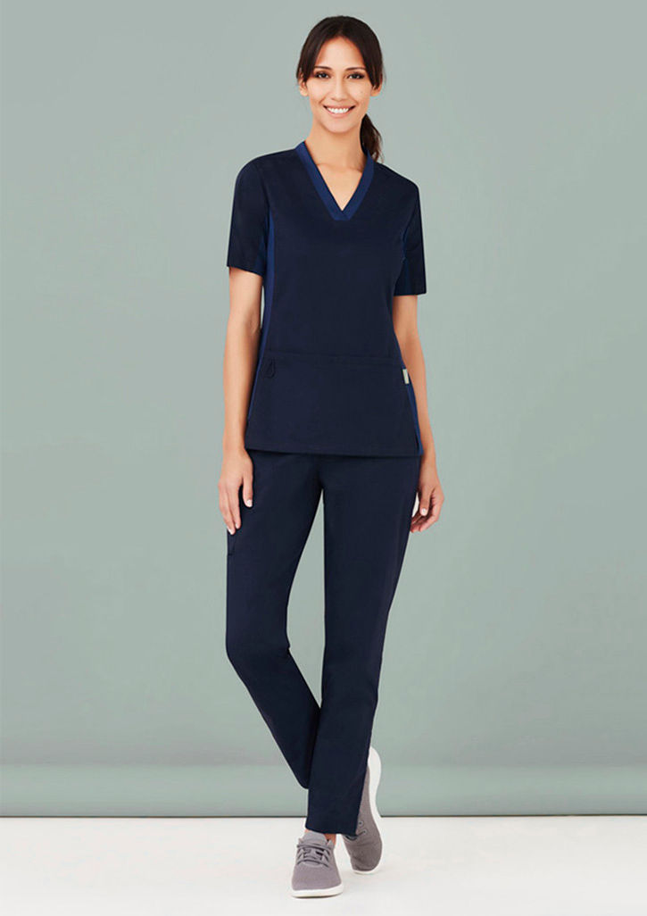 Thumbnail: Women's Riley Stretch Scrub Top by Biz Care