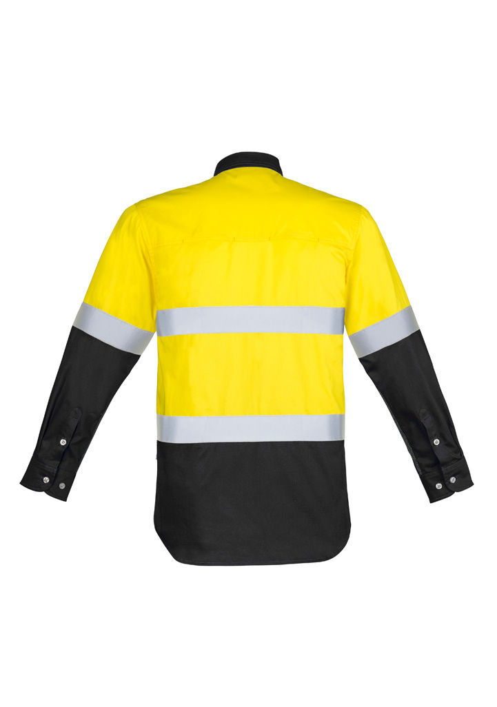 Thumbnail: Mens Industrial Long Sleeve Shirt - Hoop Taped by Syzmik