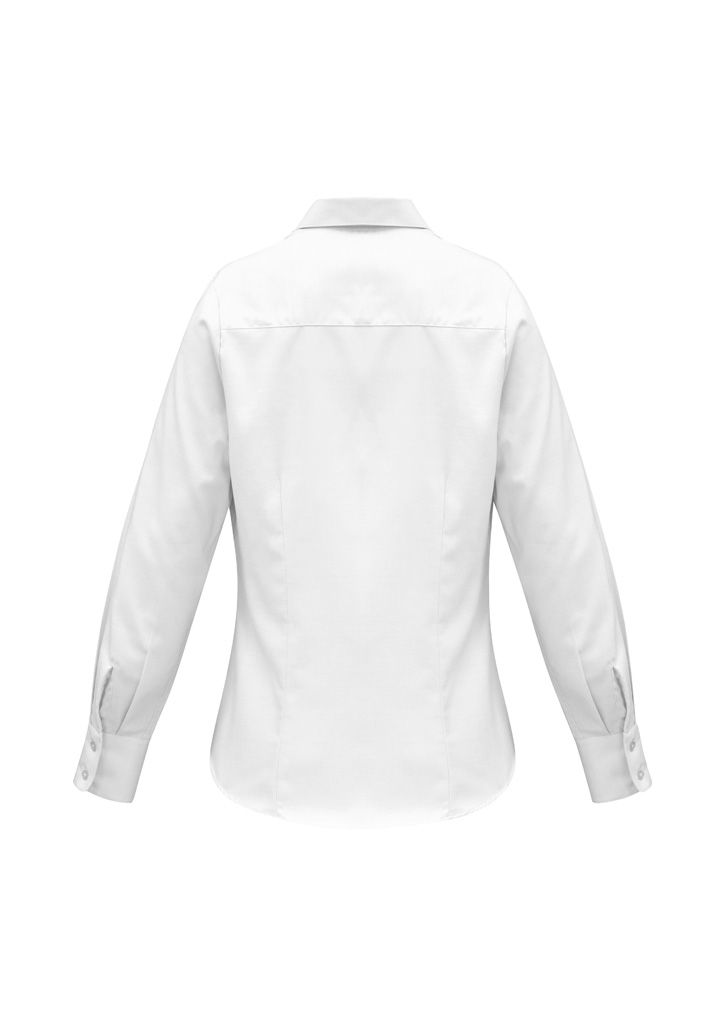Thumbnail: Women's Luxe Long Sleeve Shirt by Biz Collection
