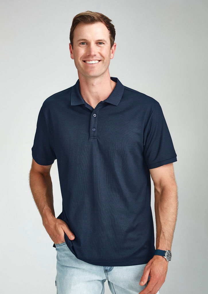 Mens Focus Short Sleeve Polo by Biz Collection