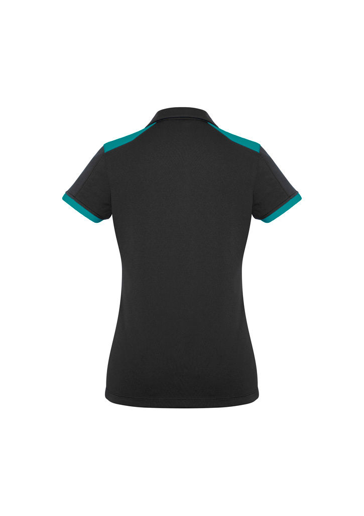 Thumbnail: Womens Rival S/S Polo by Fashion Biz P705LS