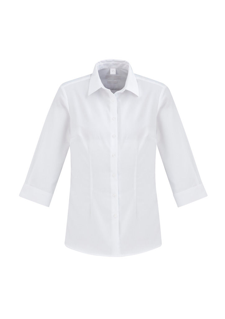 Thumbnail: Women's Regent 3/4 Sleeve Shirt by Biz Collection