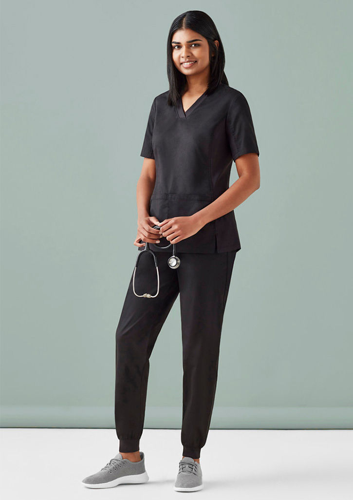 Thumbnail: Women's Riley Stretch Scrub Top by Biz Care