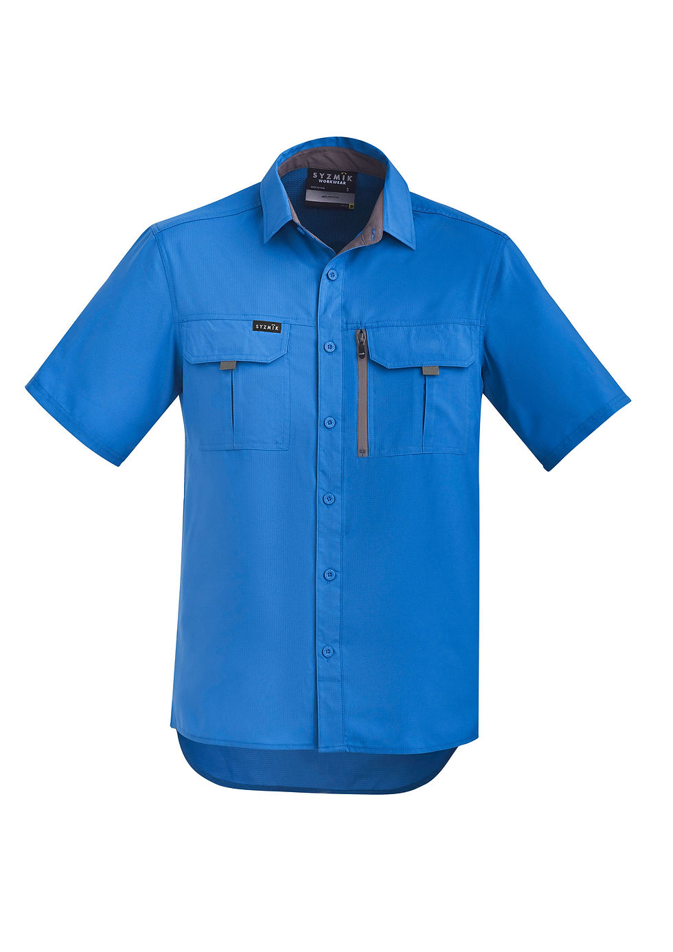 Thumbnail: Men's Outdoor Short Sleeve Shirt ZW465 by Syzmik