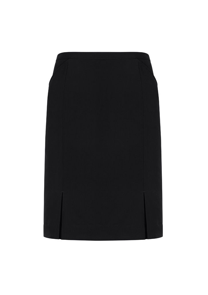 Thumbnail: Women's Siena Front Pleat Detail Straight Skirt by Biz Corporates