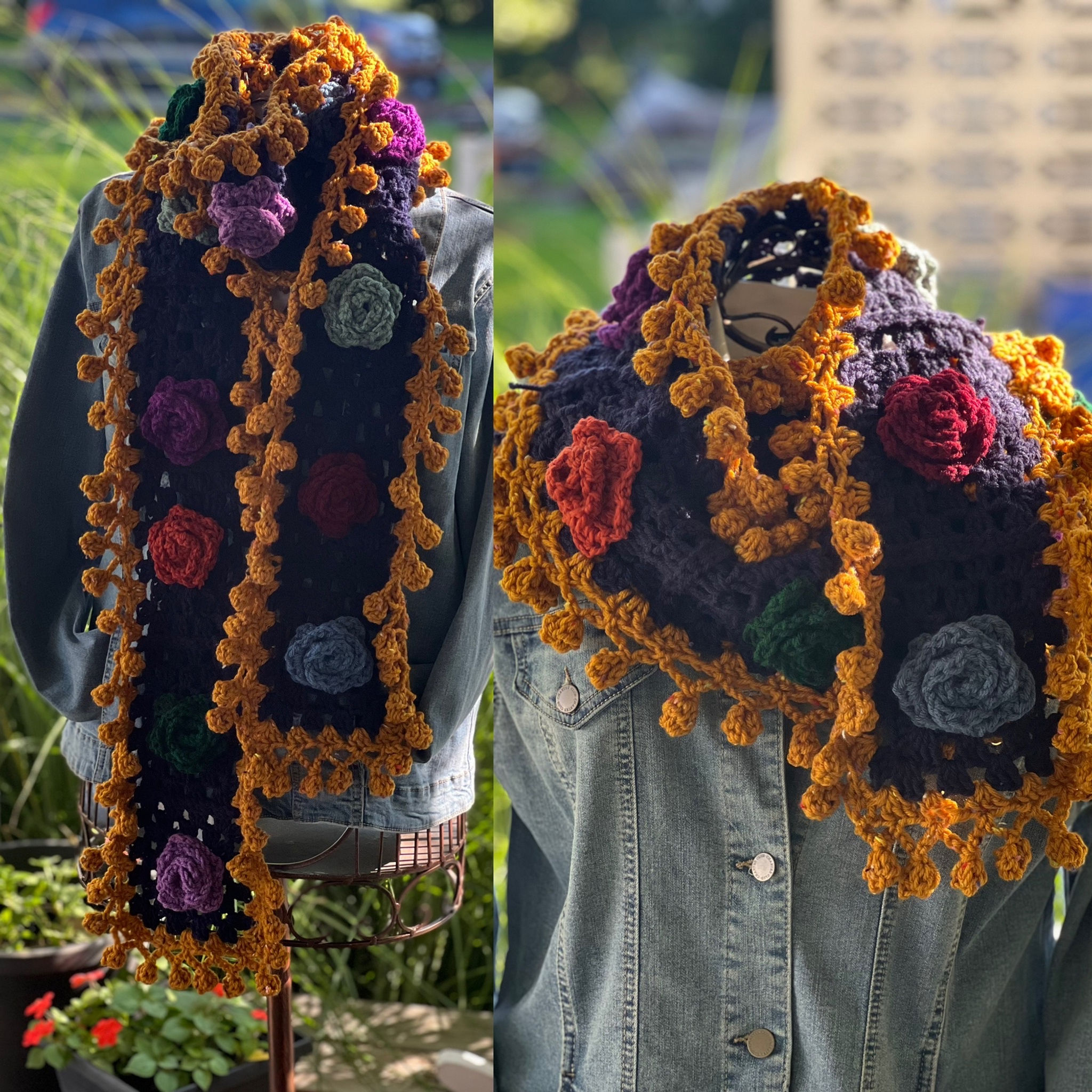 Fall Boho scarf