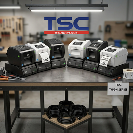 la nuova Battery Station progettata da TSC Auto ID appositamente per le serie TH e DH