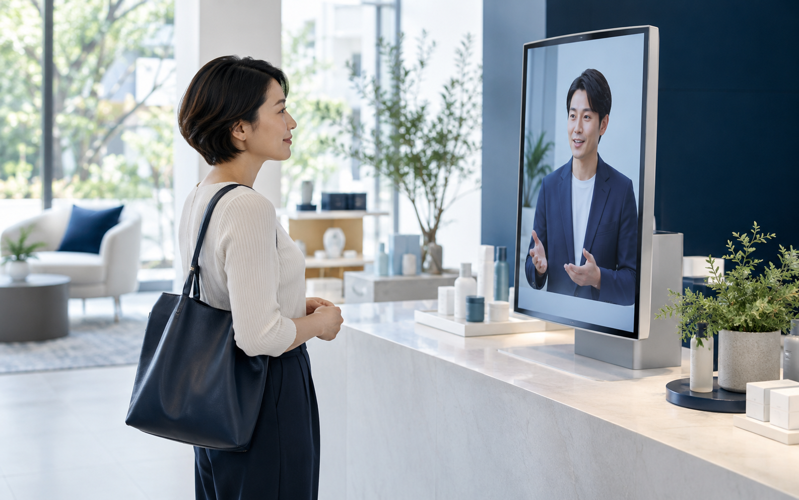 A Consistent Brand Presence — conceptual illustration for AI Customer Service Avatar