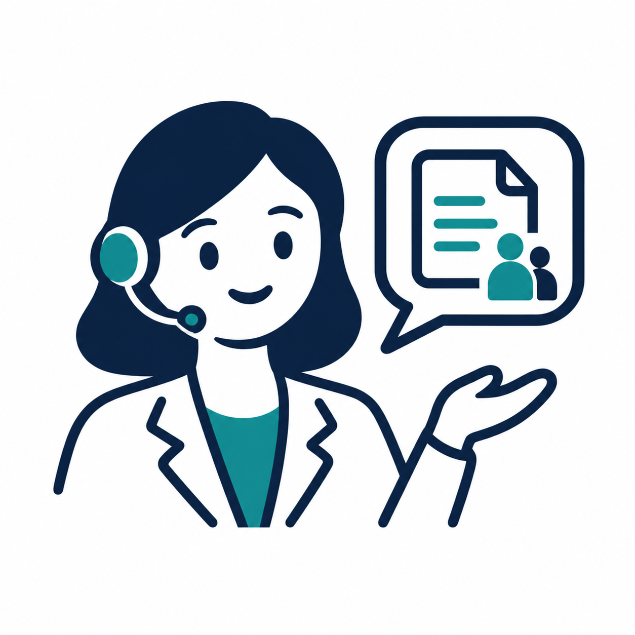 Configure and Rehearse — conceptual illustration for AI HR Assistant Avatar