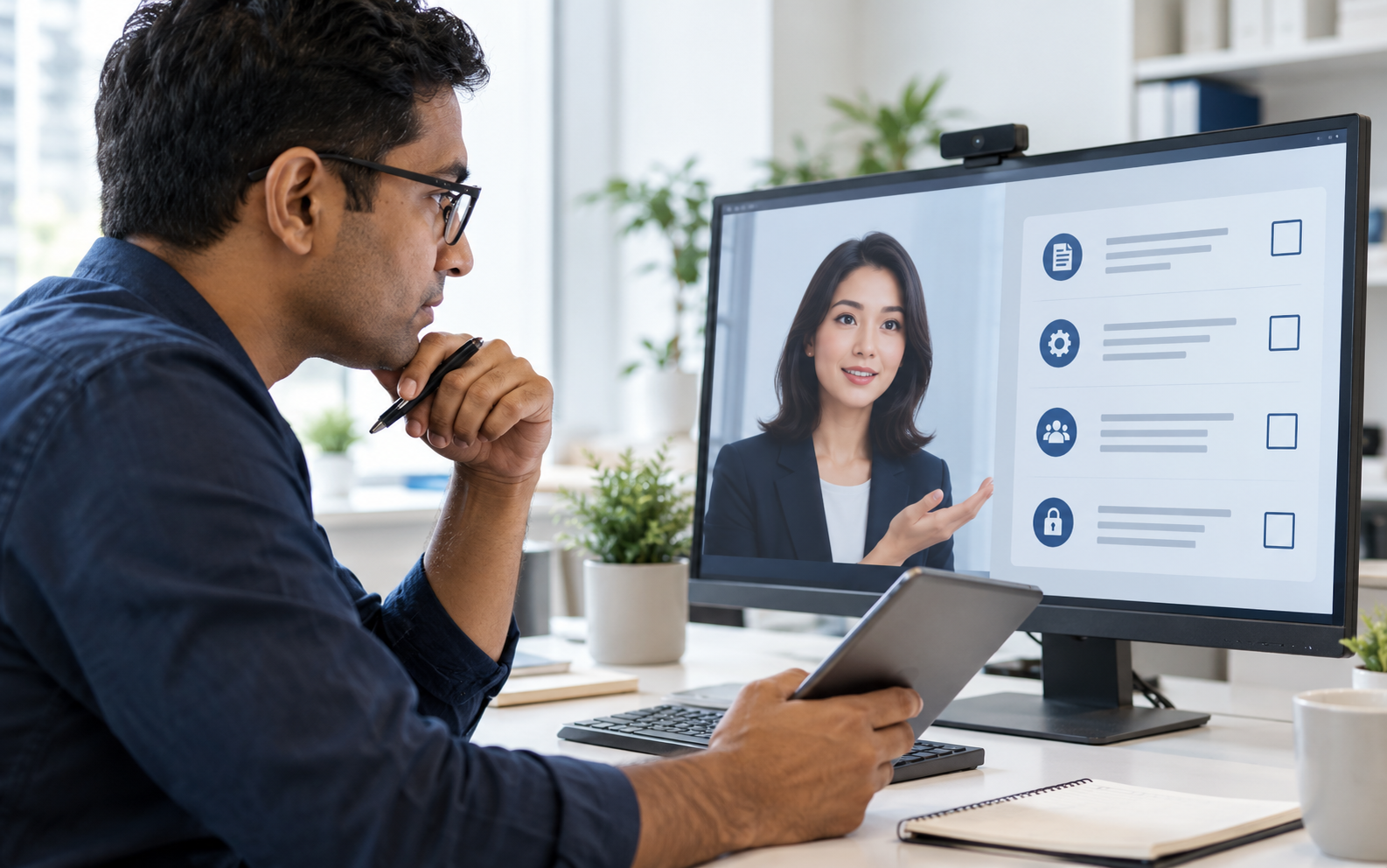 Clear Boundaries and Accountable Content — conceptual illustration for AI HR Assistant Avatar