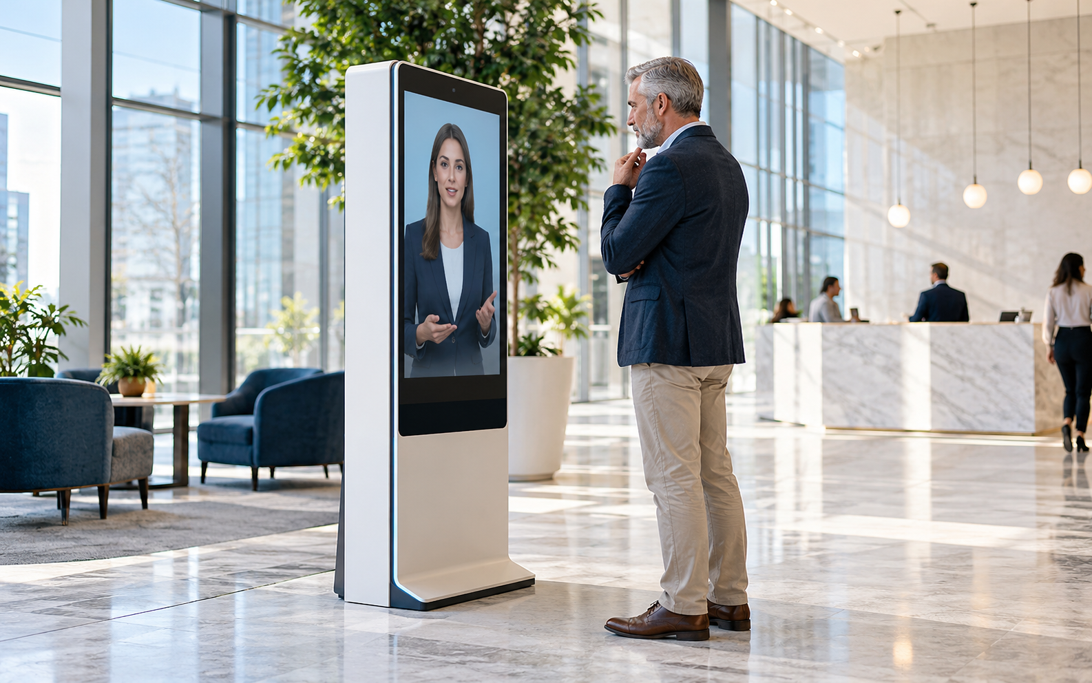 Fit questions — conceptual illustration for AI Sales Avatar