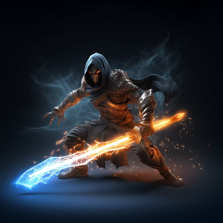 Custom 3D game character creation for an outsourcing project