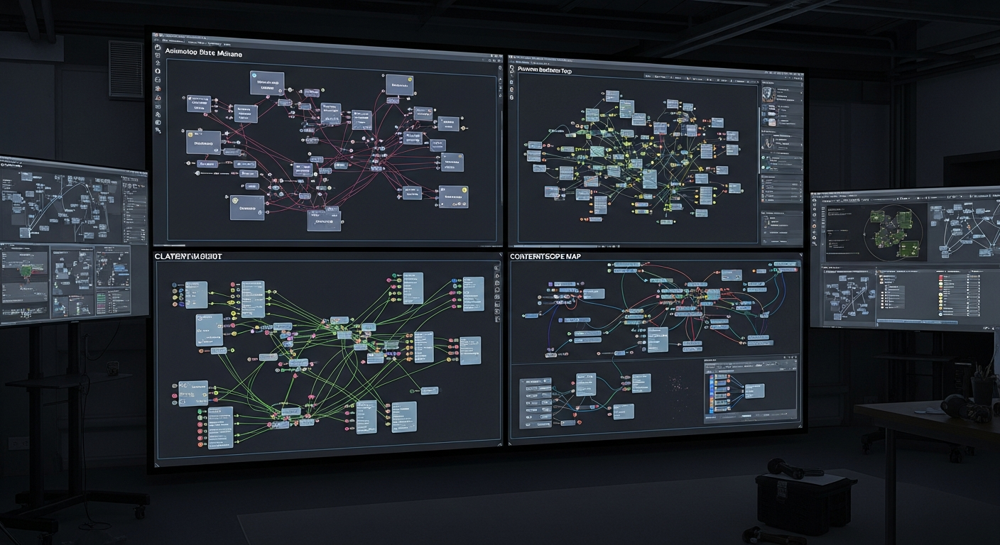 Visualization of how studios adapt production pipelines to category gaming, aligning animation, systems, and scope with real player behavior instead of genre labels.