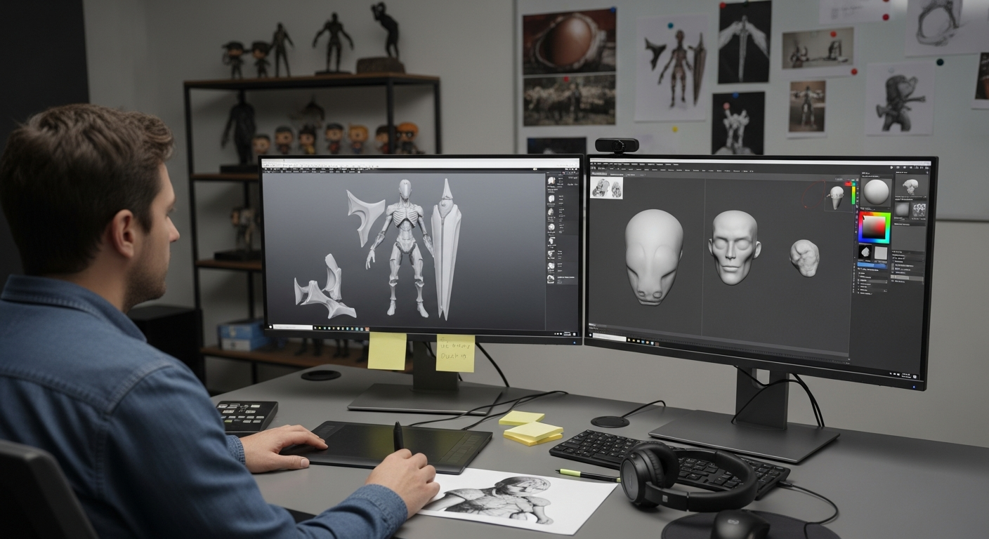 How Artists Use 3D Modeling for Games: A Complete Guide
