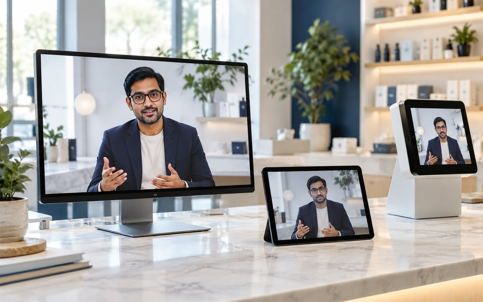 Choose the Right Support Touchpoint — conceptual illustration for AI Customer Service Avatar