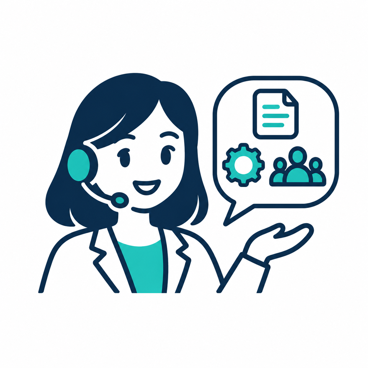 Choose the First Journey — conceptual illustration for AI HR Assistant Avatar