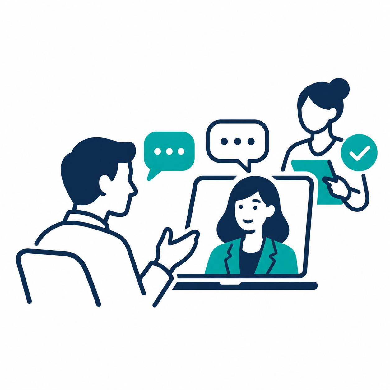 Configure and Rehearse — conceptual illustration for AI Avatars for Sales Roleplay