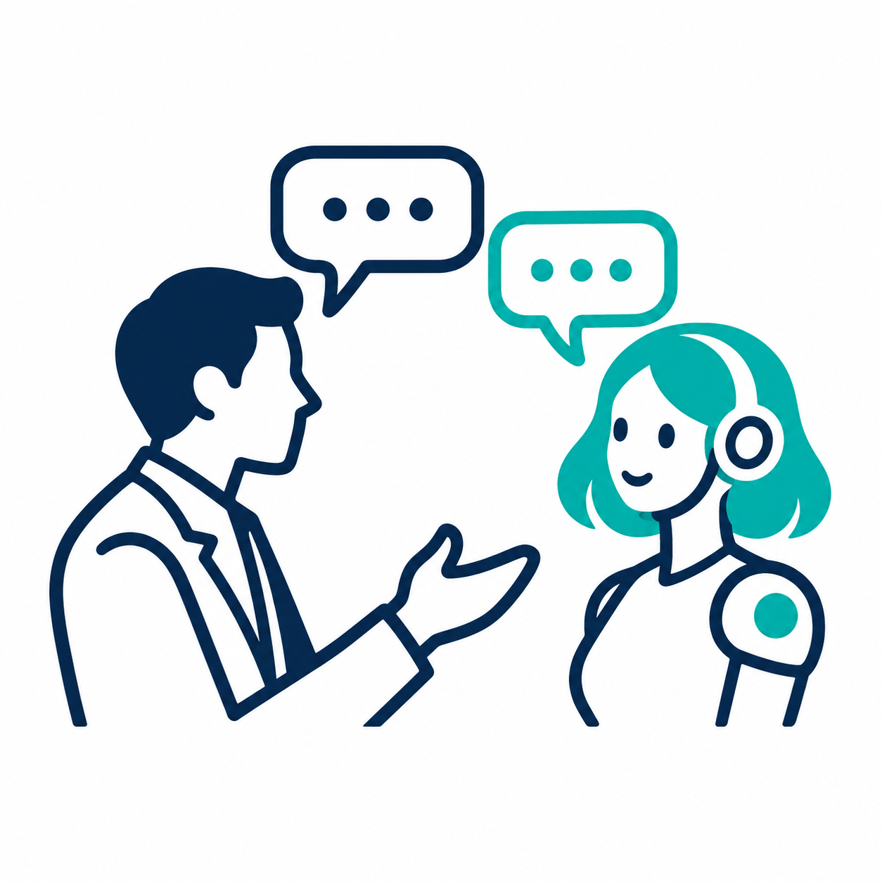 Choose the First Journey — conceptual illustration for AI Avatars for Sales Roleplay