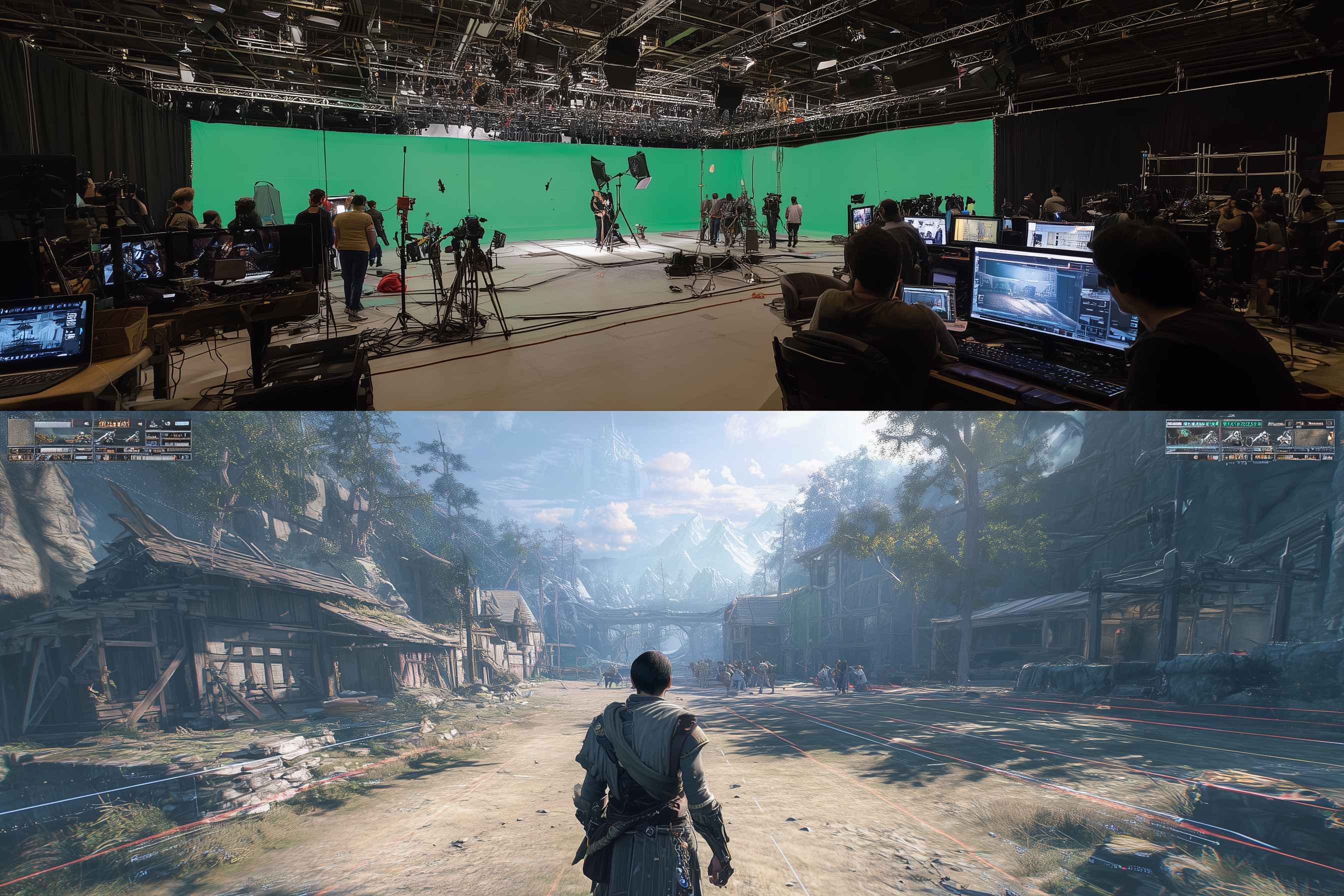Real-time game engine integration of a scanned character asset