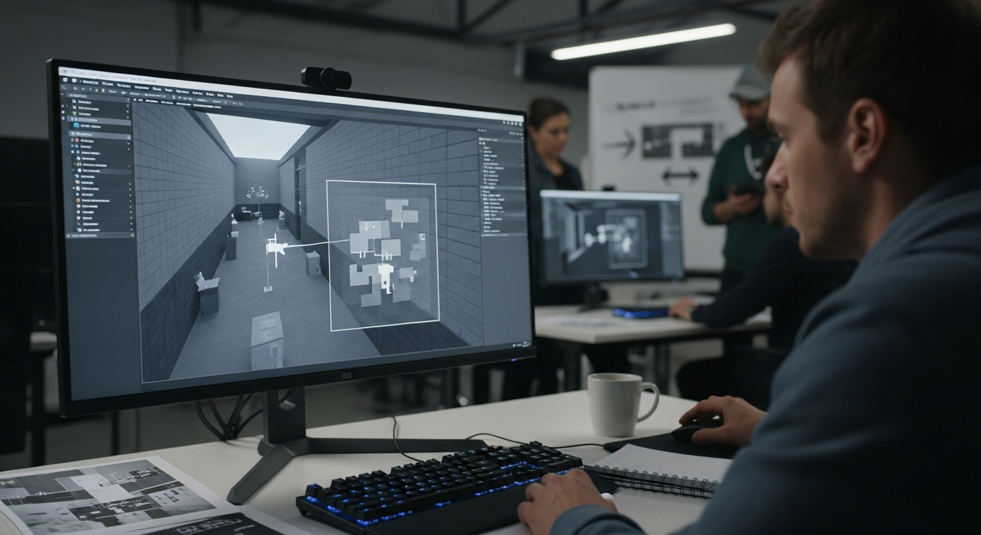 How FPS Games Use Environment Design to Shape Player Flow?