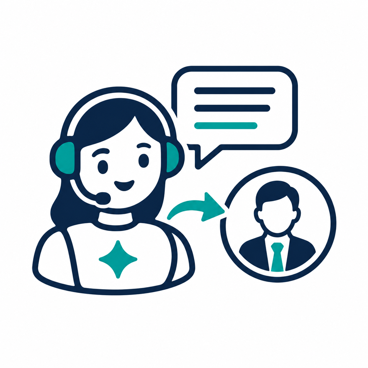 Review Before Expansion — conceptual illustration for AI Sales Avatar