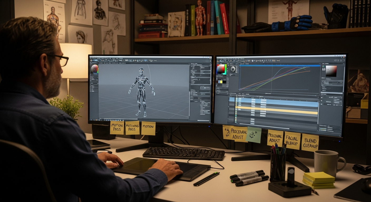 From Mocap to Motion Blending: How Game Animation Shapes Realistic Gameplay