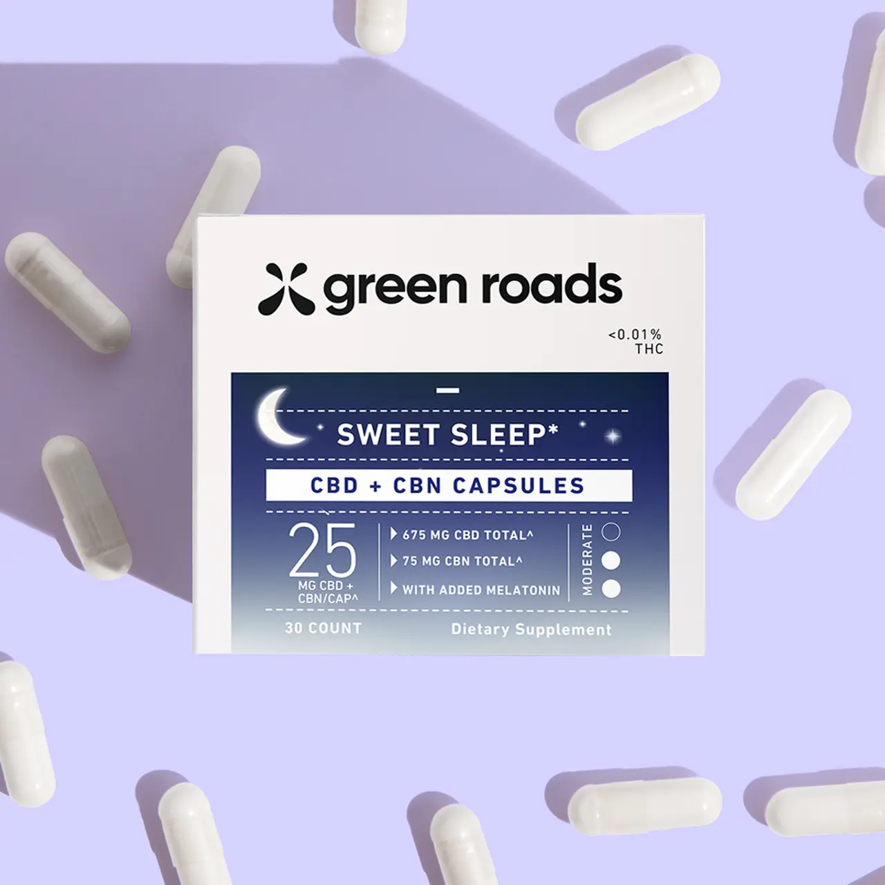 Sweet Sleep CBD Capsules - (30ct) 750mg
