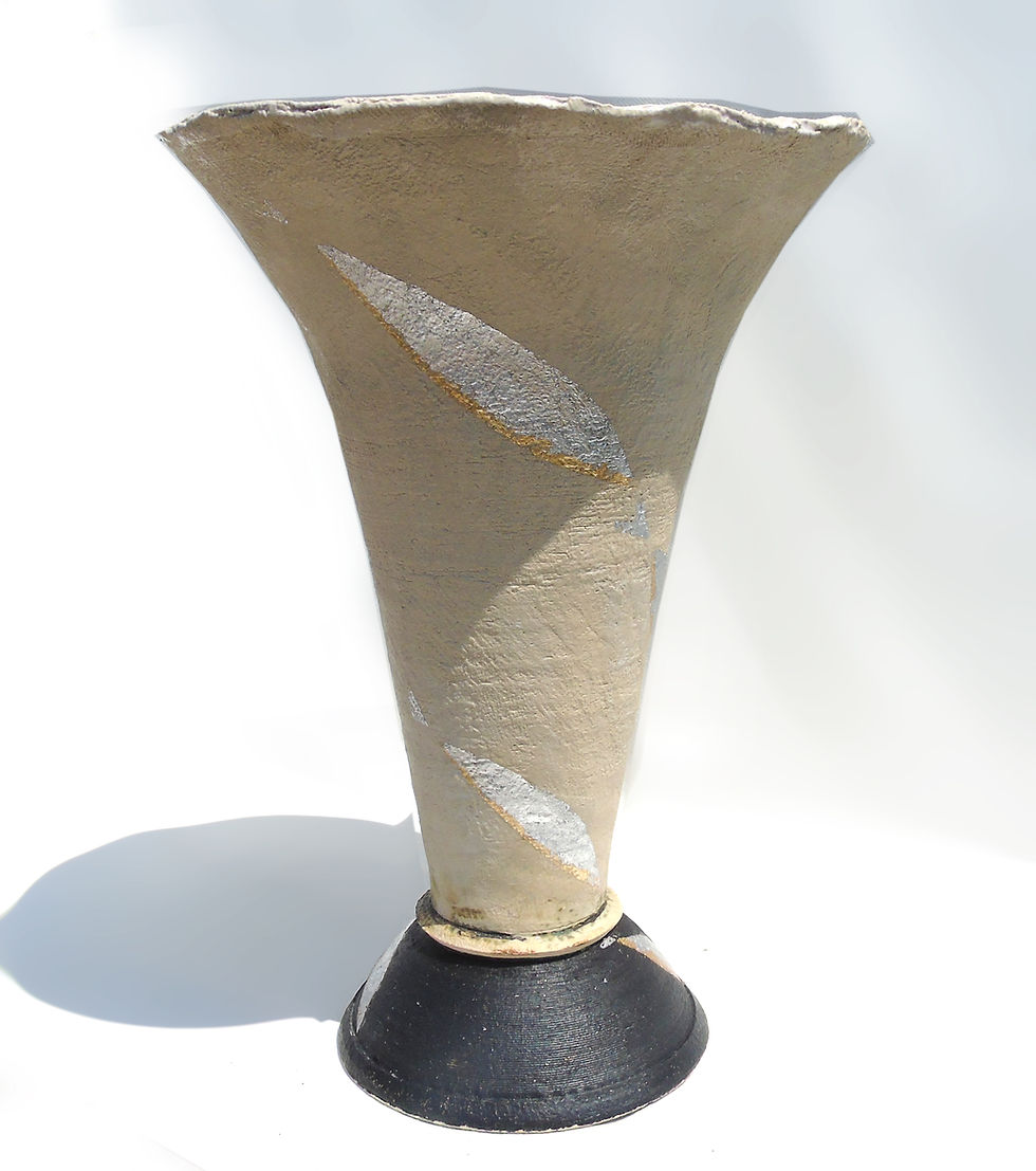 Thumbnail: Floor Vase with Silver Fish