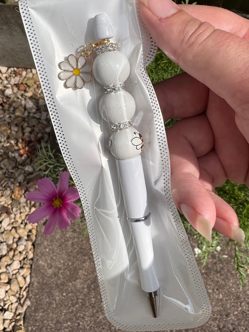 Thumbnail: 🐝 Handmade wooden beads pens 🐝