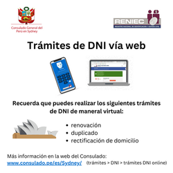 Recordatorio DNI via web