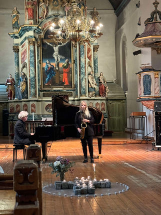 Cecilie Grundt & Vigleik Storaas
Vår Frue Kirke
28.09.2024
Photo: Line Tandberg