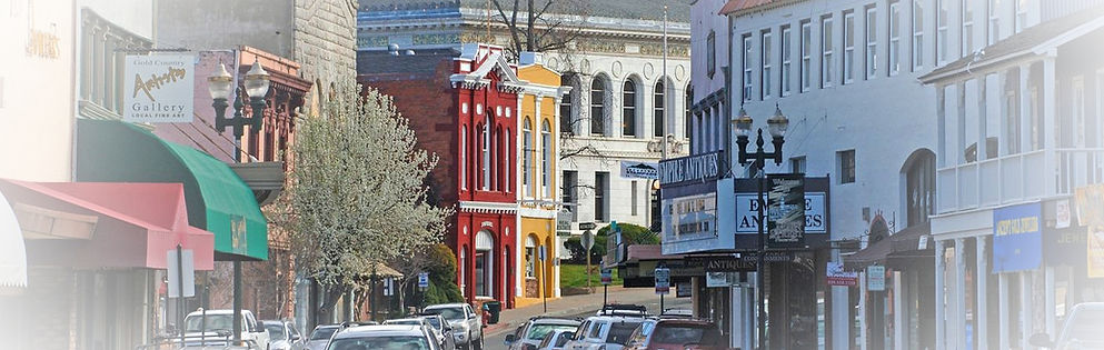 Historic Main Street in Placerville, California