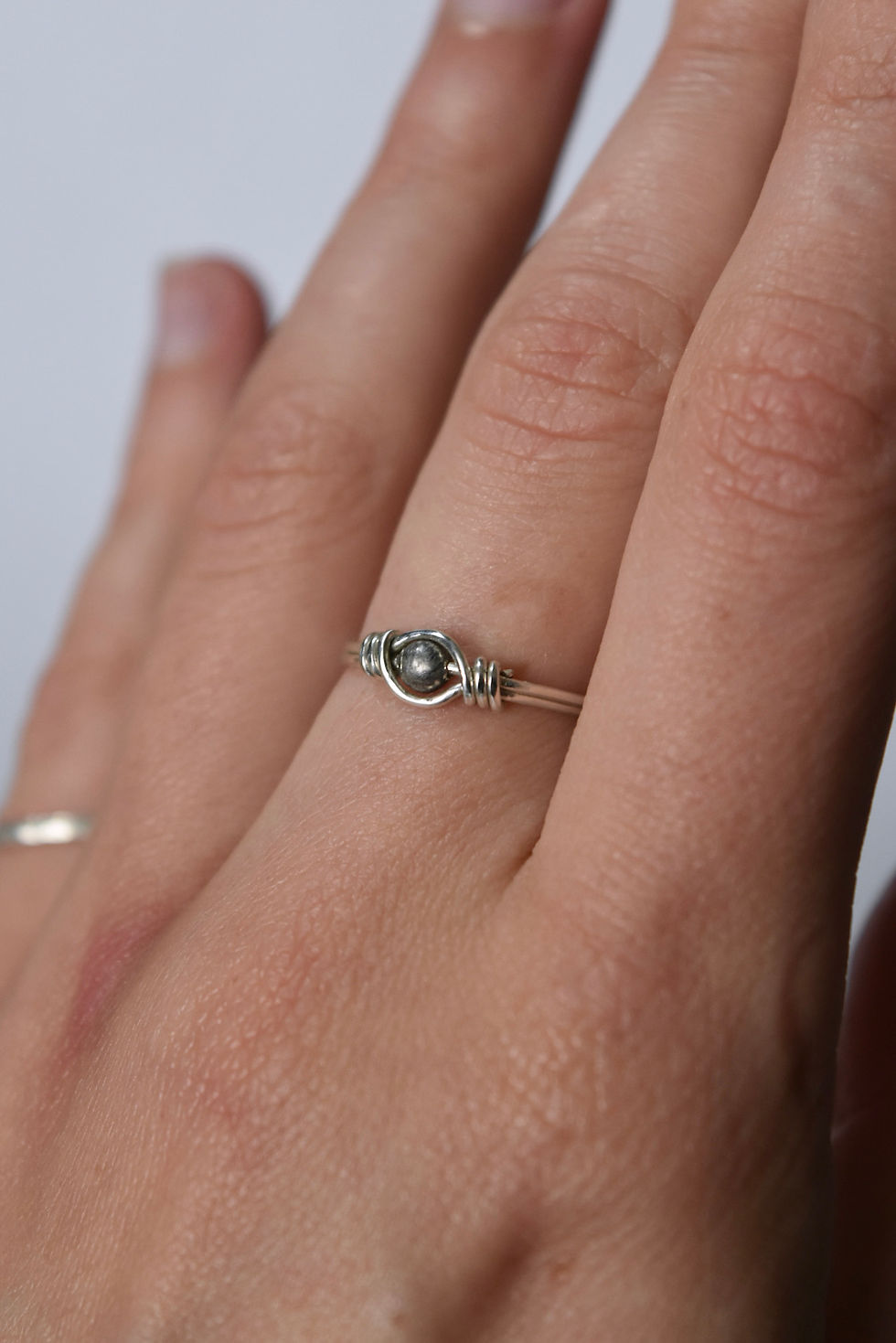 Thumbnail: Single Solar Sphere Ring - UK Size N1/2