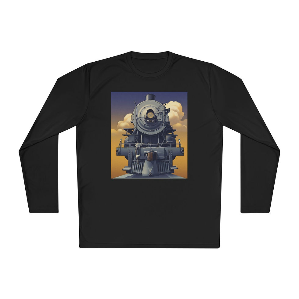 Thumbnail: 982 1930s Art Graphic Thin Long Sleeve