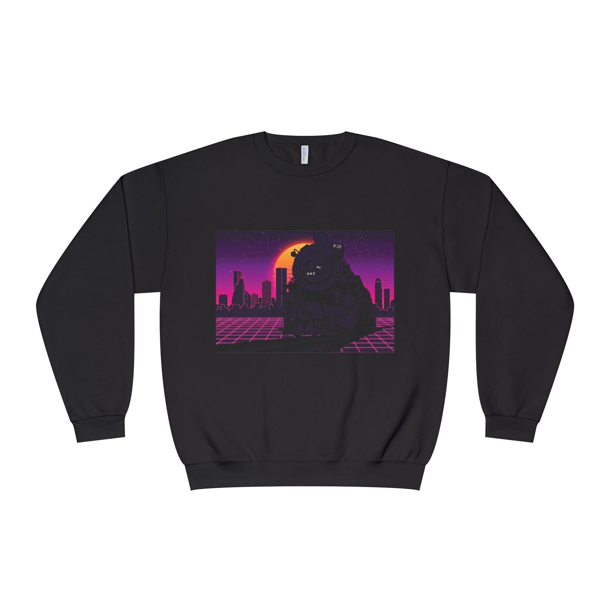 Retro Wave Crewneck Sweatshirt TRPA Triangle
