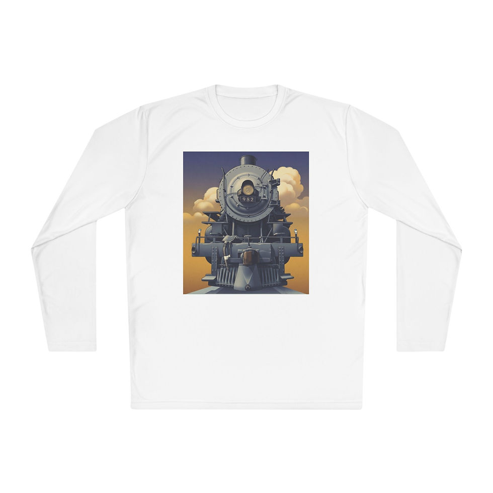 Thumbnail: 982 1930s Art Graphic Thin Long Sleeve