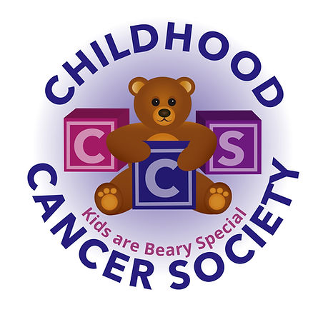The official logo for the Childhood Cancer Society: a nonprofit dedicated to raising awareness about cancer and supporting children battling the disease. The organization helps their families with medical expenses and treats them to free trips to Disney theme parks in Florida.