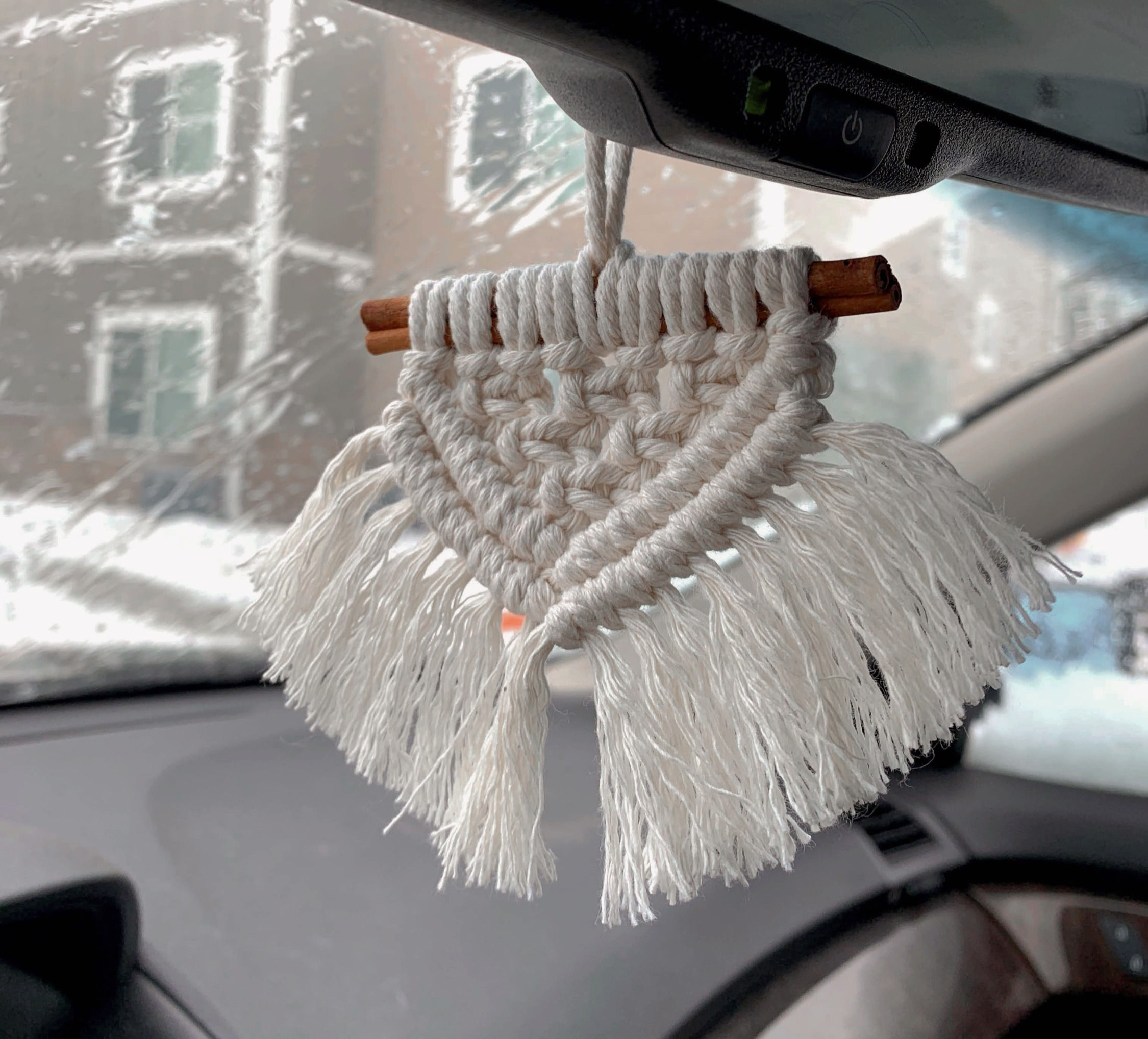 Cinnamon Stick Car Charm