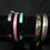 Thumbnail: Bangle Cuff 3. Fuchsia on Scrollwork