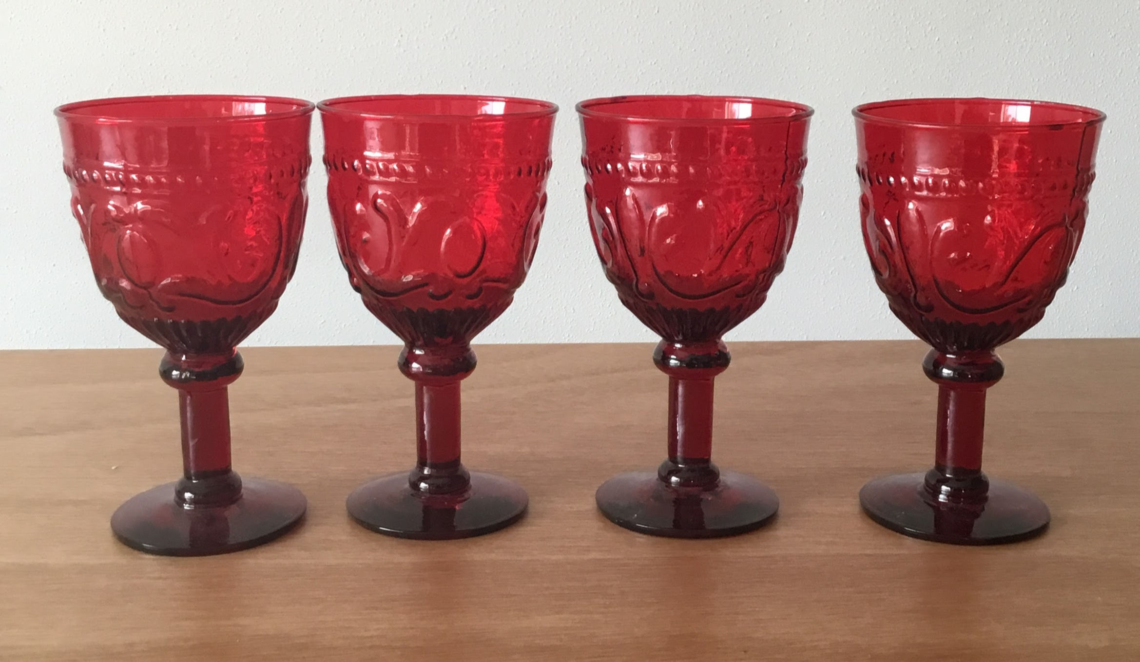 Copas Barroco en Rojo