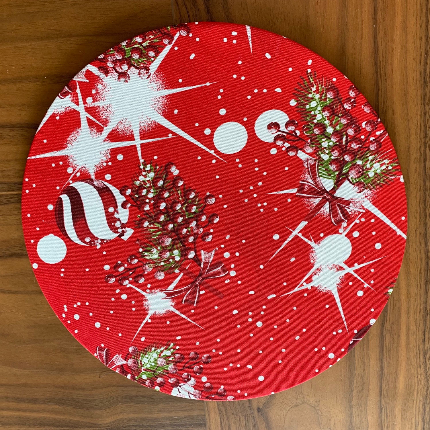 Funda para plato base - Navidad 8