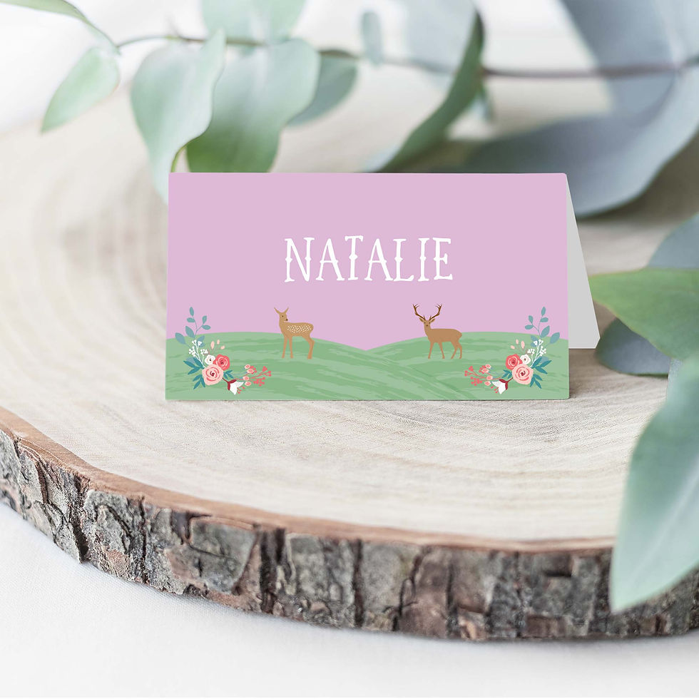 Name Cards for Wedding